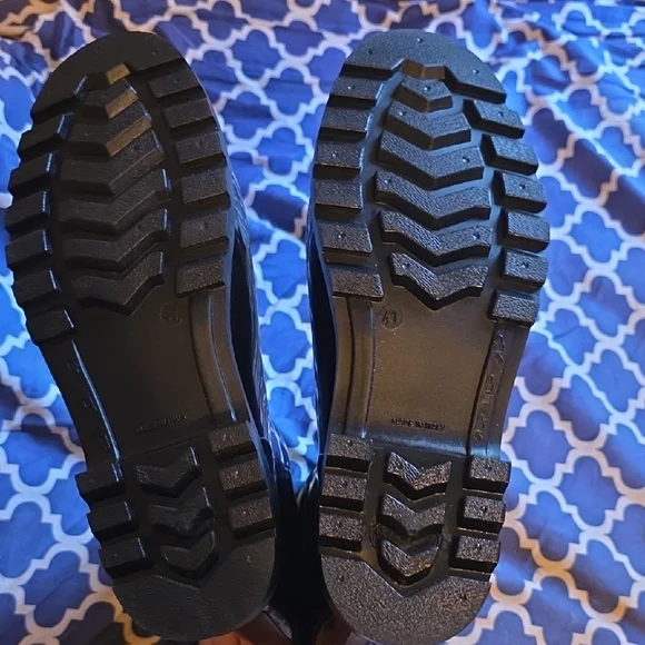 Burberry Crosshill House Check Rain Boot Size 41 - Picture 4 of 5